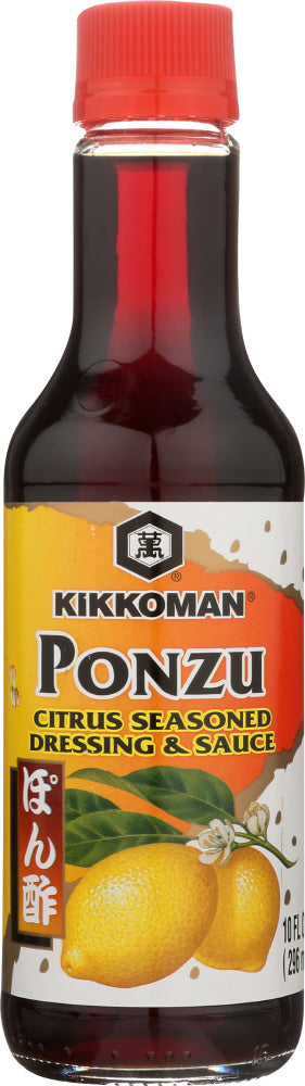 KIKKOMAN: Ponzu Citrus Seasoned Dressing & Sauce, 10 oz
