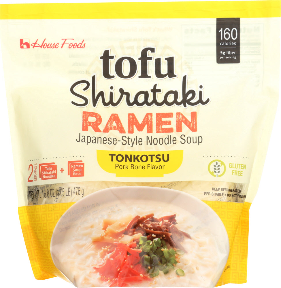 HOUSE FOODS: Tofu Shirataki Ramen Pork, 16.8 oz