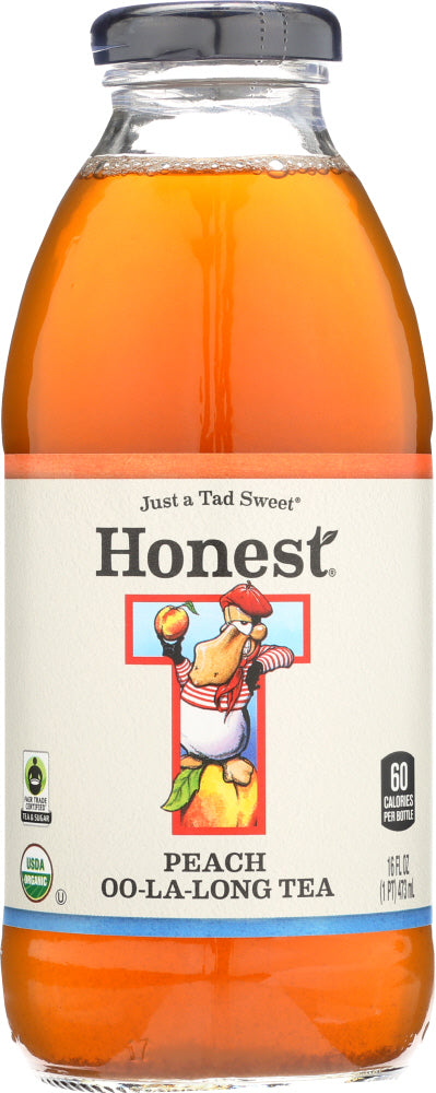HONEST TEA: Organic Oolong Tea Peach Oo-La-Long, 16 oz
