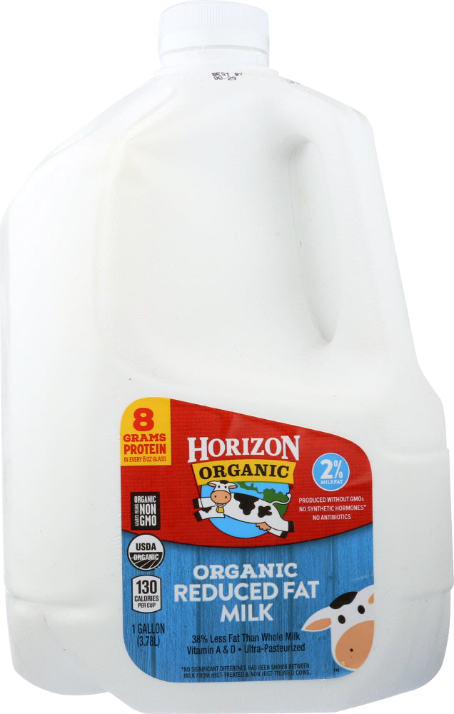 HORIZON: Milk Up to 2 Percent Organic, 128 oz