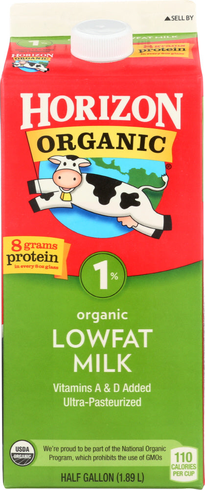 HORIZON: Organic Milk 1% Lowfat, 64 oz