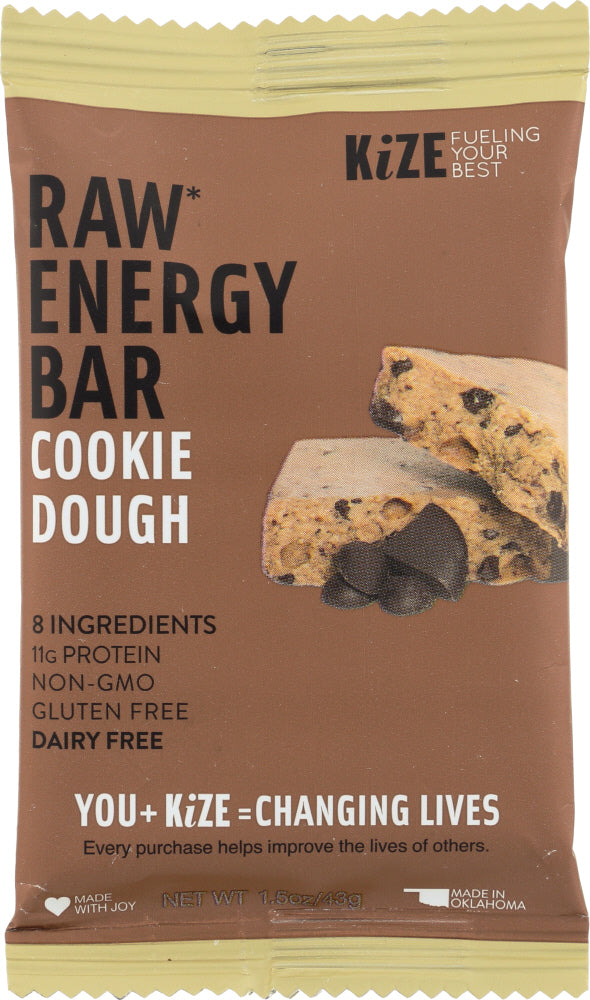 KIZE: Bar Cookie Dough, 43 gm