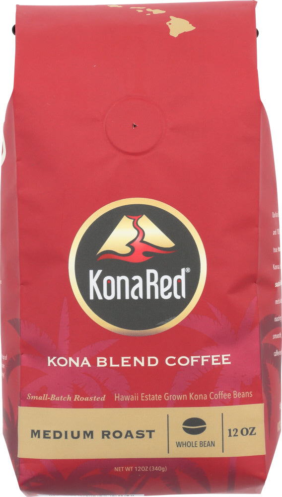 KONA RED: Whole Bean Coffee, 12 oz