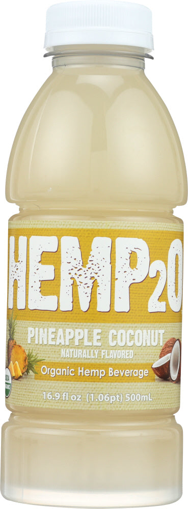 HEMP2O: Organic Pineapple Coconut Water, 16.9 oz