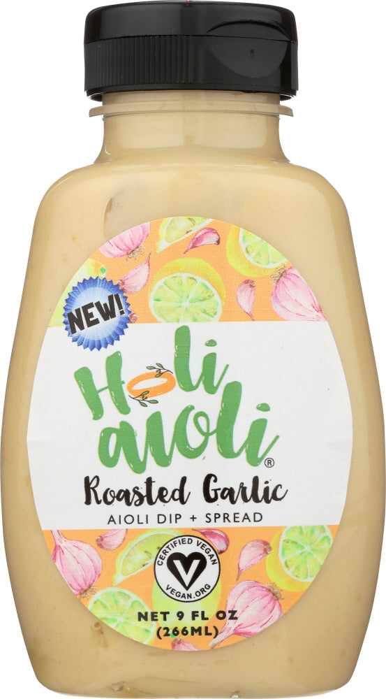 HOLI AIOLI: Sauce Aioli Roasted Garlic, 9 fo
