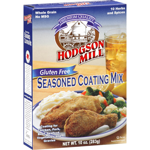 HODGSON MILL: Gluten Free Seasoned Coating Mix, 10 oz