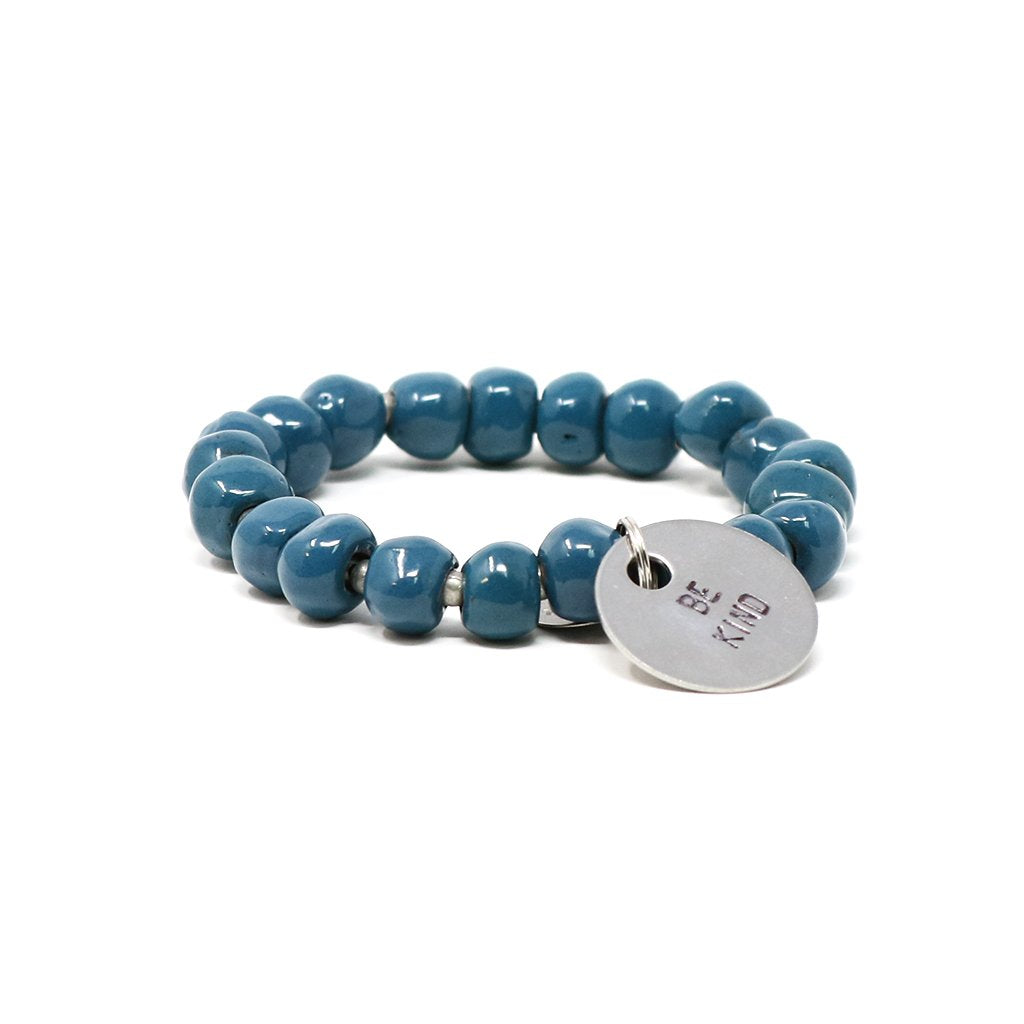 Teal Charm Bracelet