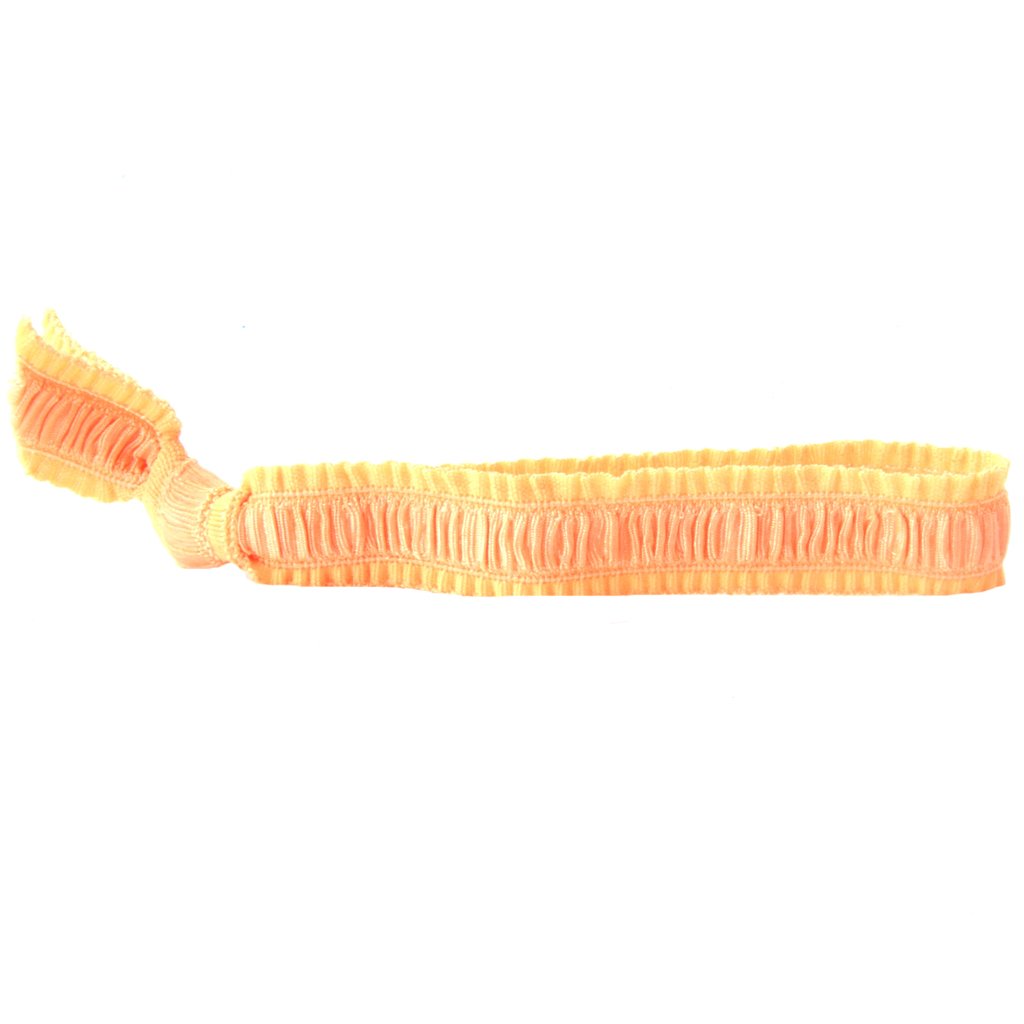Neon Orange Hair Bracelet