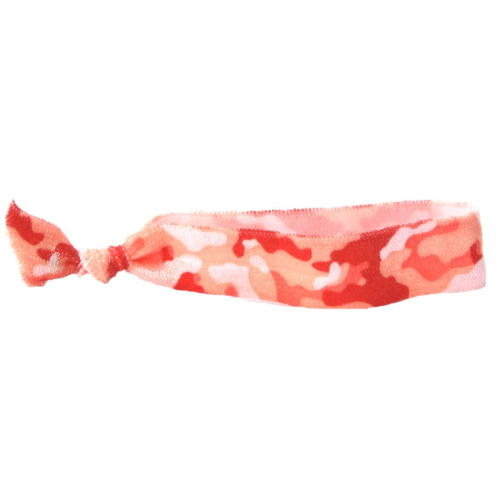 Pink Camo Hair Bracelet