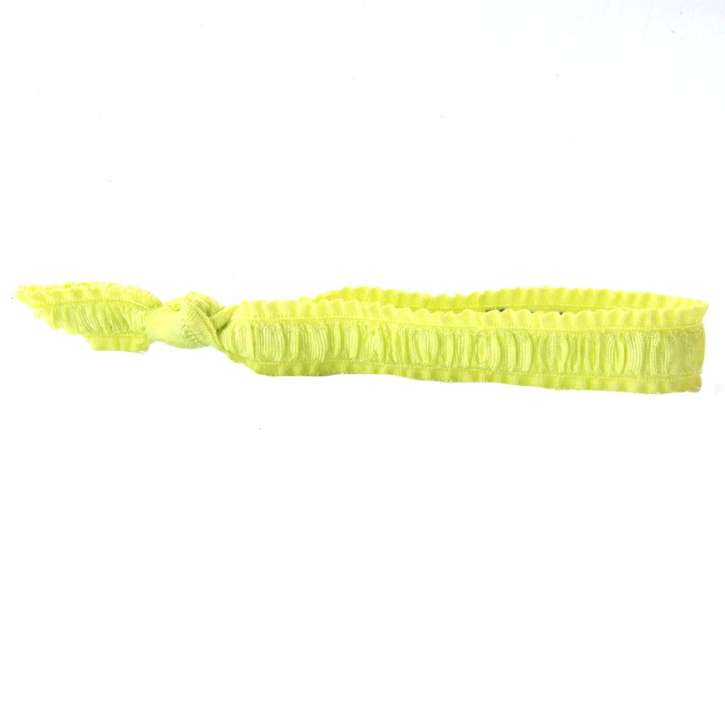 Neon Yellow Hair Bracelet