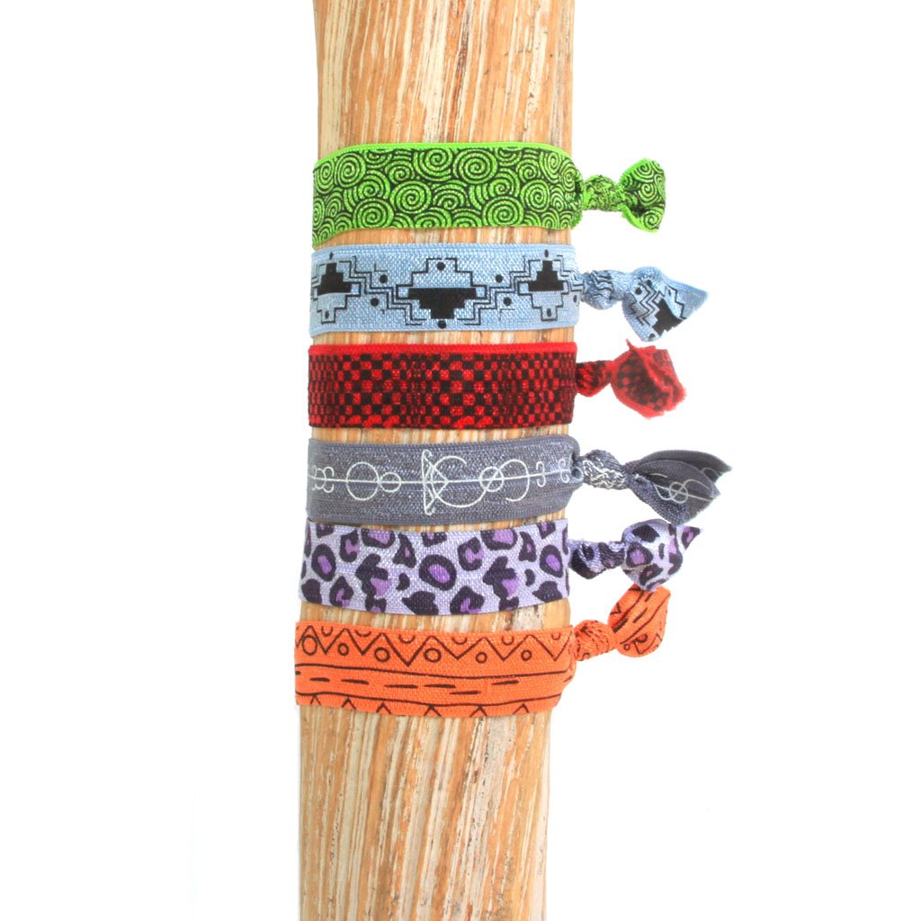 Jacmel Print Hair Bracelets
