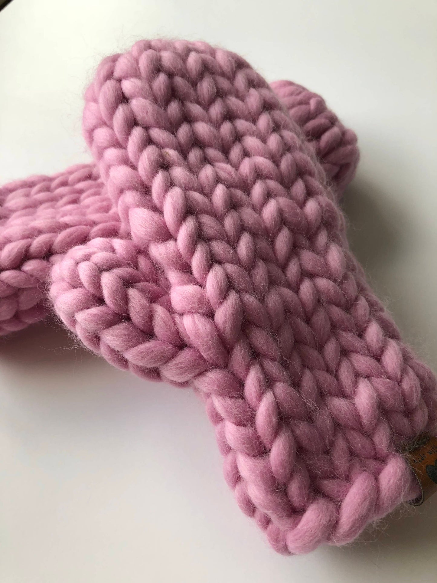 Pink knitted mittens, merino wool mittens womens, mittens kids, gloves women, winter cute mittens, super chunky knits, gift for her