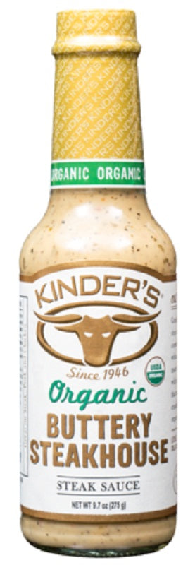 KINDERS: Organic Buttery Steakhouse Sauce, 9.7 oz