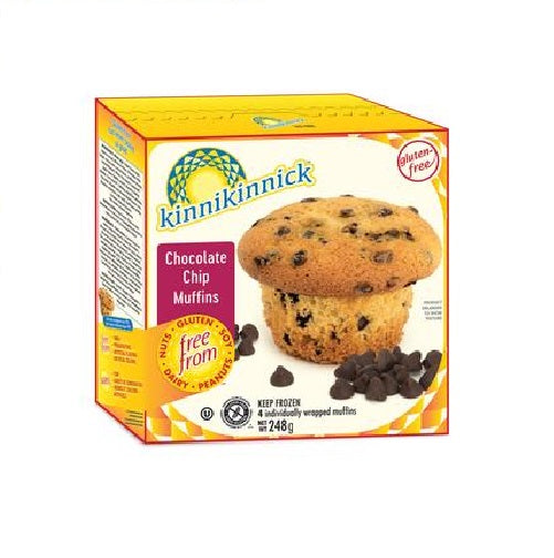 KINNIKINNICK: Chocolate Chip Muffins, 8.75 oz