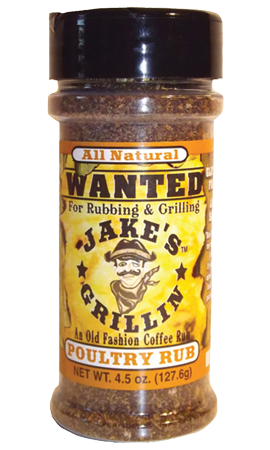JAKES GRILLIN: Rub Poultry, 4.5 oz
