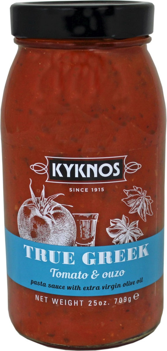 KYKNOS: Tomato Sauce With Ouzo, 25 Oz