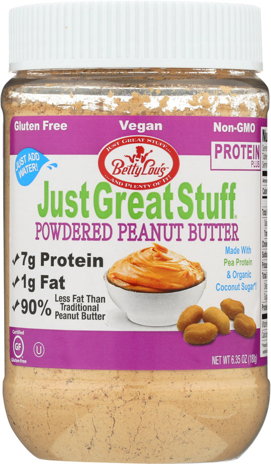 JUST GREAT STUFF: Protein Powdered Peanut Butter, 6.35oz