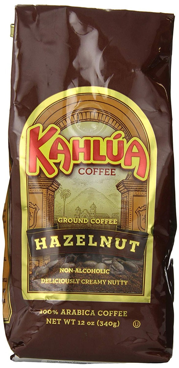 KAHLUA: Coffee Ground Hazelnut, 12 oz