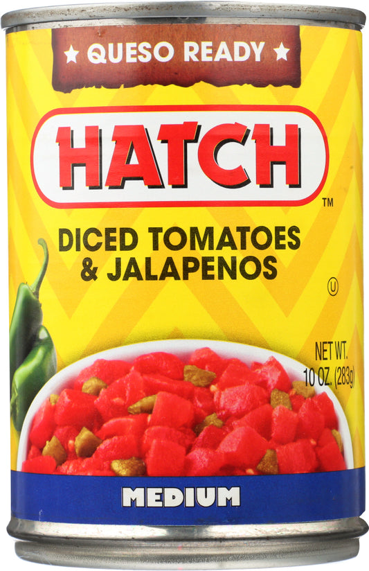 HATCH: Diced Tomatoes & Jalapenos, 10 oz