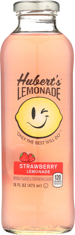HUBERTS: Lemonade Strawberry, 16 oz