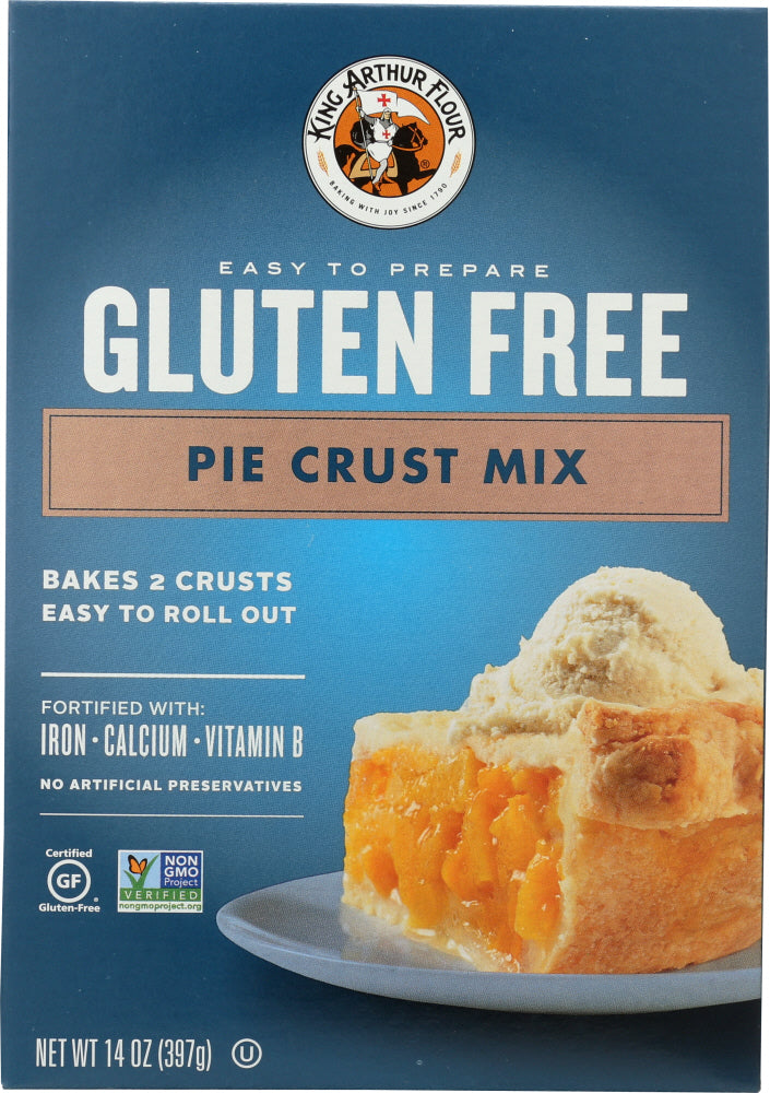 KING ARTHUR: Gluten-Free Pie Crust Mix, 14 oz