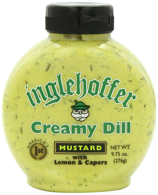 INGLEHOFFER: Mustard Dill with Lemon Caper, 9.75 oz