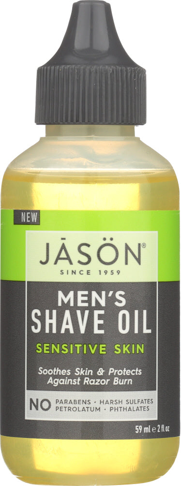 JASON: Shave Oil Mens Sensitive, 2 oz