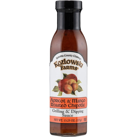 KOZLOWSKI FARMS: Grill Sauce Mango, Apricot and Roasted Chipotle, 13.25 oz