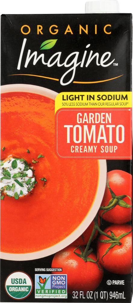 IMAGINE: Organic Light in Sodium Creamy Garden Tomato Soup, 32 oz