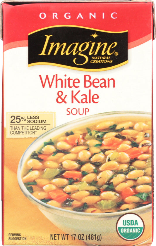IMAGINE: Soup White Bean Kale, 17 oz