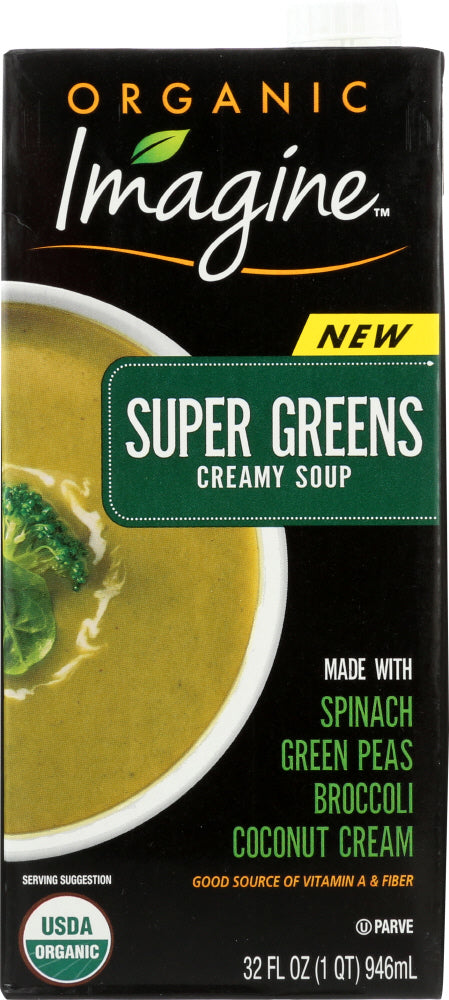 IMAGINE: Creamy Super Greens Soup Organic, 32 oz