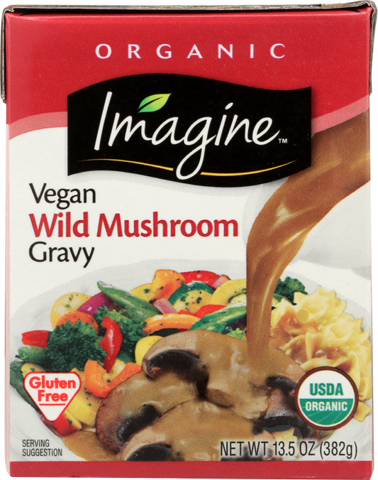 IMAGINE: Wild Mushroom Gravy Organic, 13.5 fo