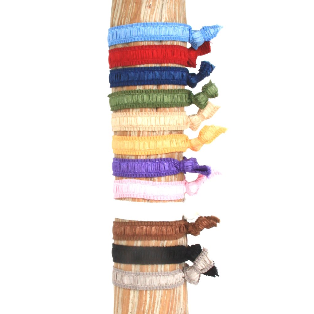 Mixed Solids Hair Bracelets