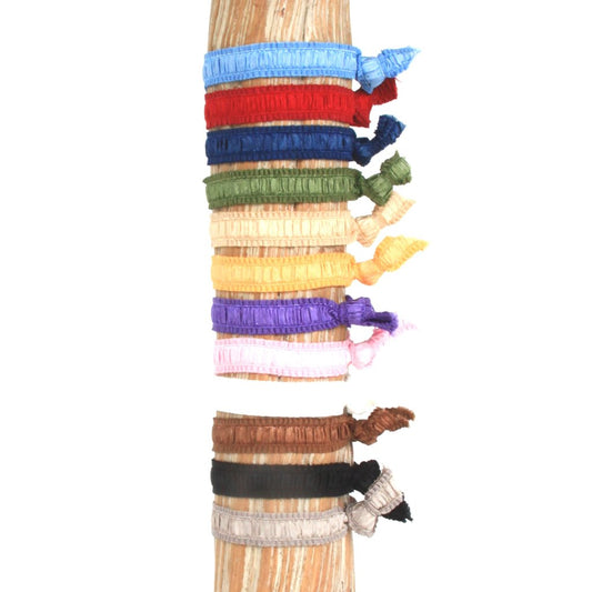 Mixed Solids Hair Bracelets