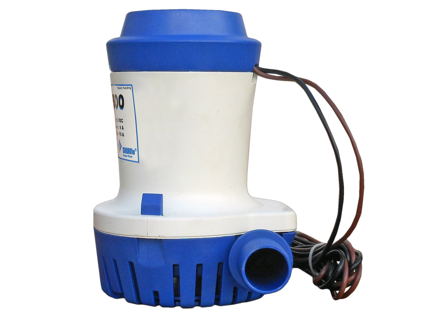 Shurflo 12V Electric Bilge Pump 1500 GPH for Boat/RV - 358-000-00