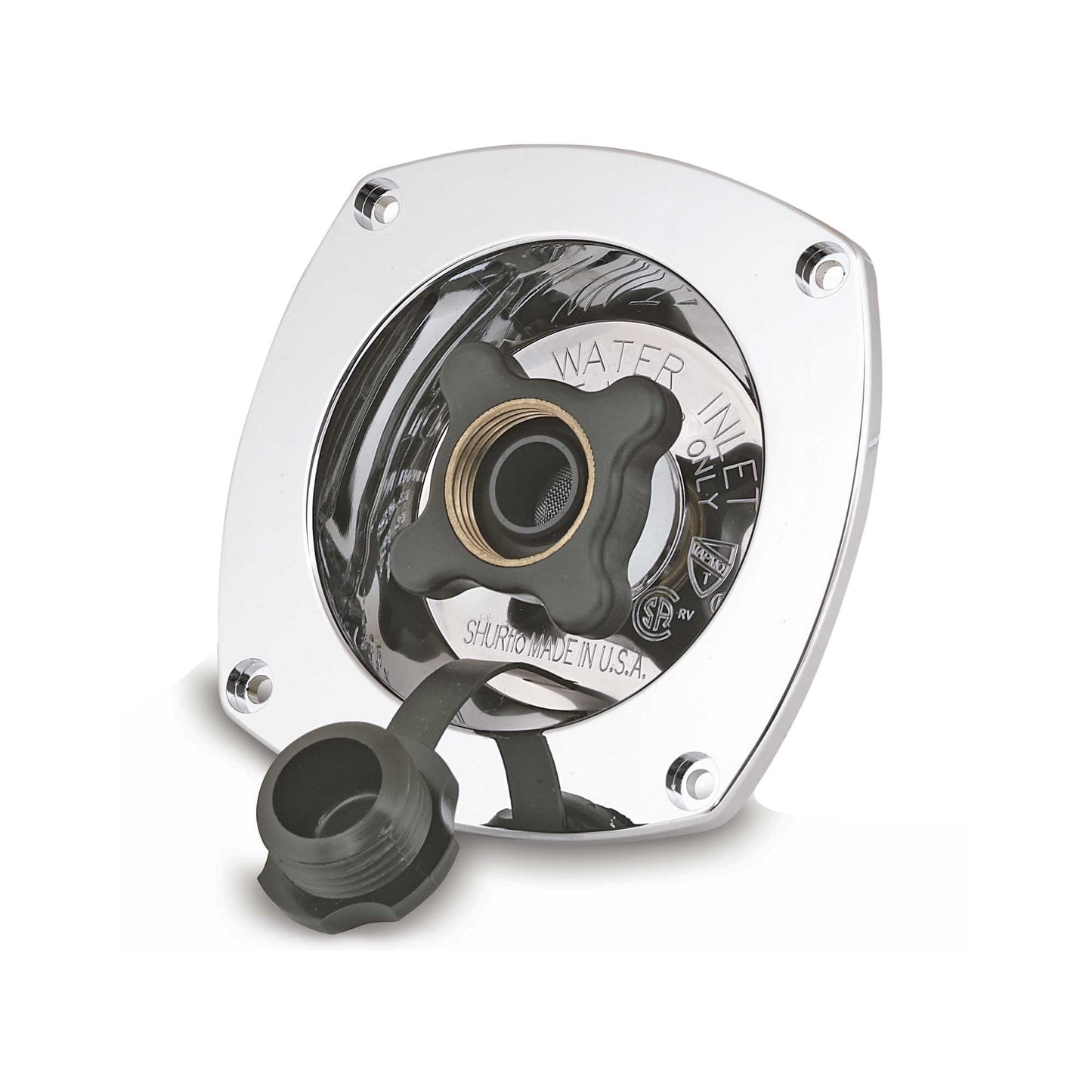 Pressure Reducing City Water Entry Wall Mount, Chrome (183-020-14)