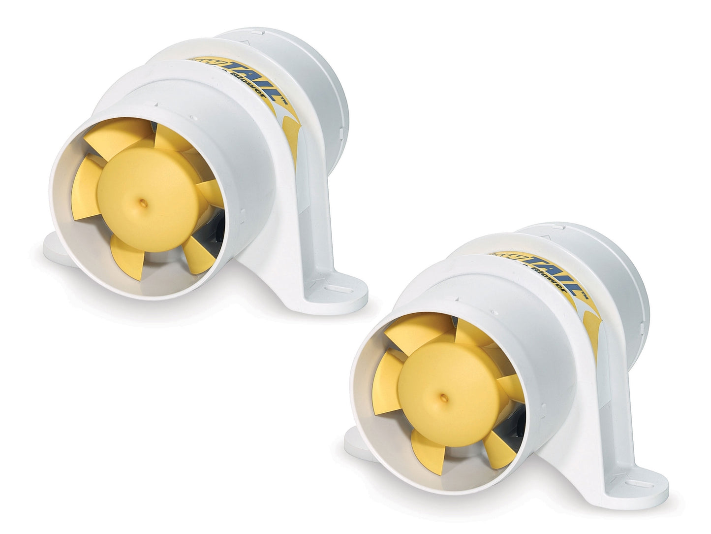 Shurflo Yellowtail Marine In-line Blower 4" (Set of 2)
