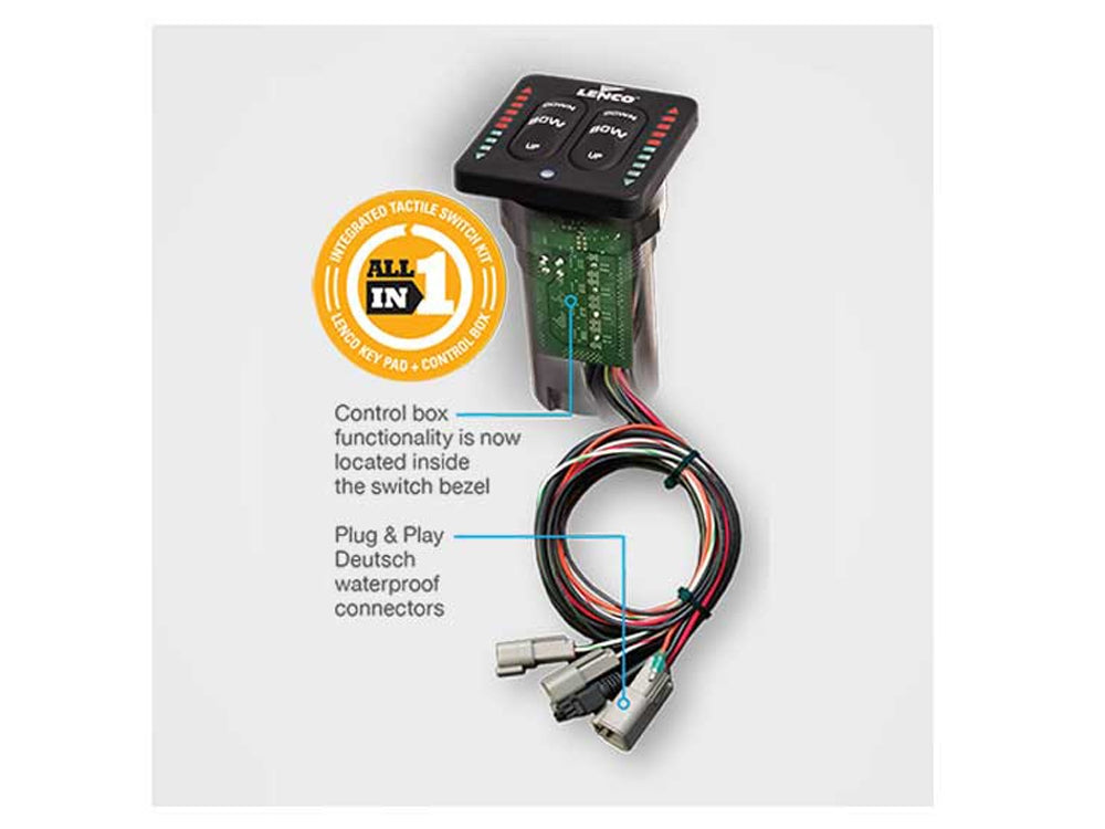 Complete LED indicator ALL IN ONE tactile switch kit (12-24V )