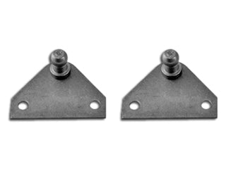 Stainless Steel Flat Mounting Brackets SL40SSP3-7, Pair