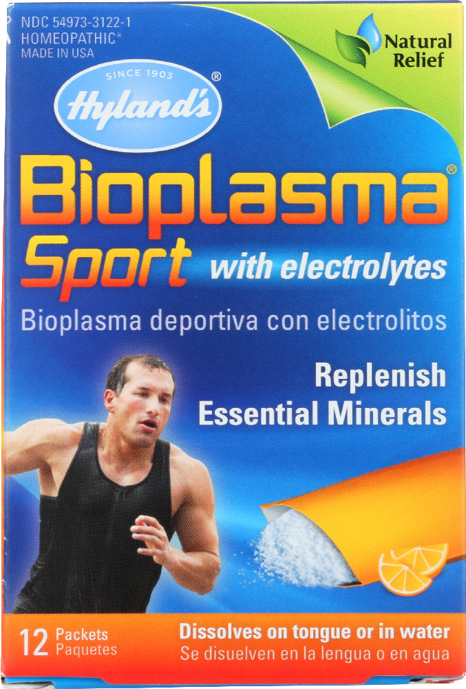 HYLAND: Bioplasma Electrolytes, 12 packets