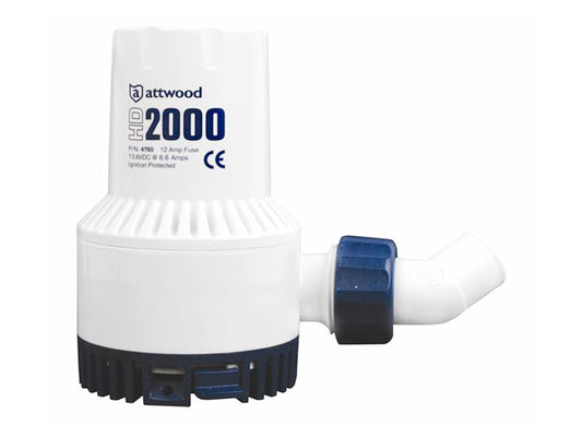Heavy-Duty Bilge Pumps, 2000 Gph (4760-1)
