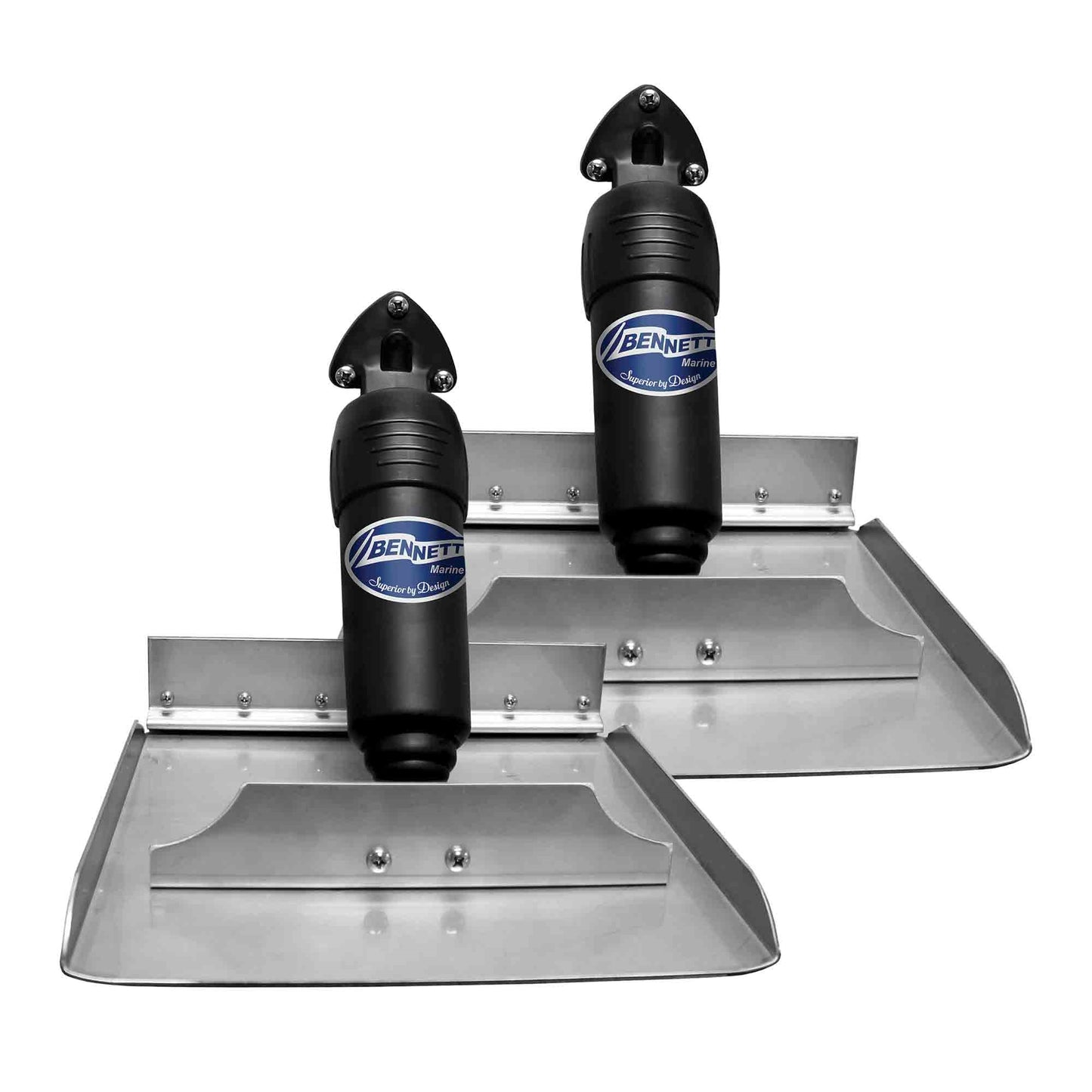 Bennett Complete Kit BOLT Electric Trim Tab (BOLT1212) w/ Indication Control (BCI8000), 12" x 12"