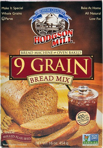 HODGSON MILL: Bread Mix 9 Grain, 16 Oz