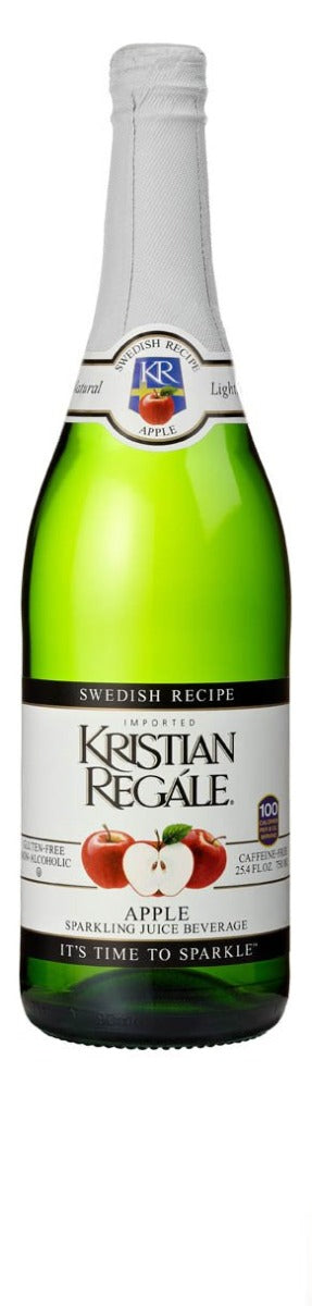KRISTIAN REGALE: Apple Sparkling Juice Beverage, 25.4 fl oz