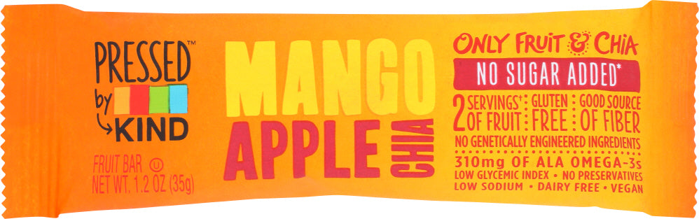 KIND: Mango Apple Chia Pressed Bar, 1.2 oz