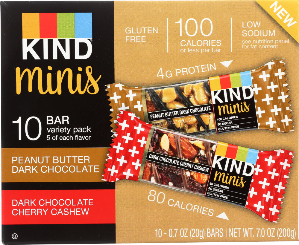 KIND: Peanut Butter Dark Chocolate Mini Bar, 1 bx