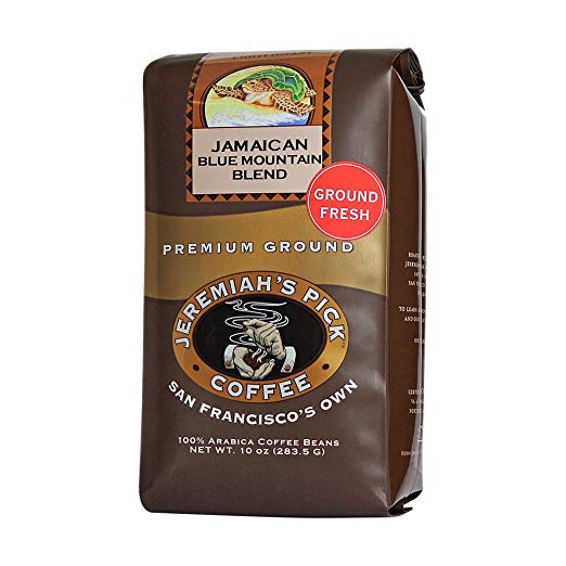 JEREMIAHS PICK COFFEE: Coffee Ground Jamaican, 10 oz