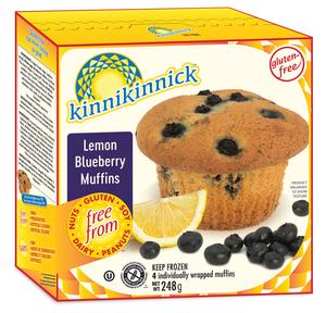 KINNIKINNICK: Muffin Lemon Blueberry, 8.75 oz