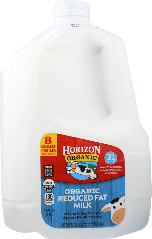 HORIZON: Milk Up to 2 Percent Organic, 128 oz