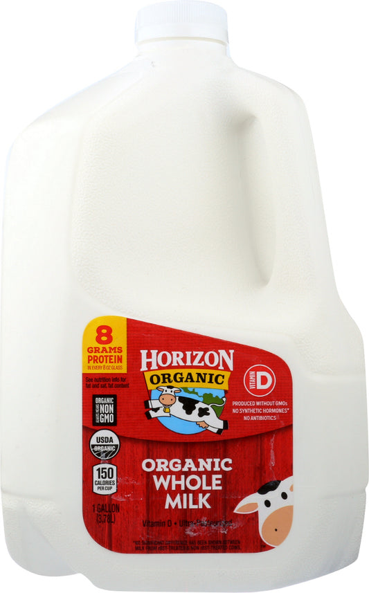 HORIZON: Milk Whole Organic, 128 oz